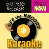 Off the Record Karaoke - Brand New Girlfriend (In the Style of Steve Holy) [Karaoke Version] - Single